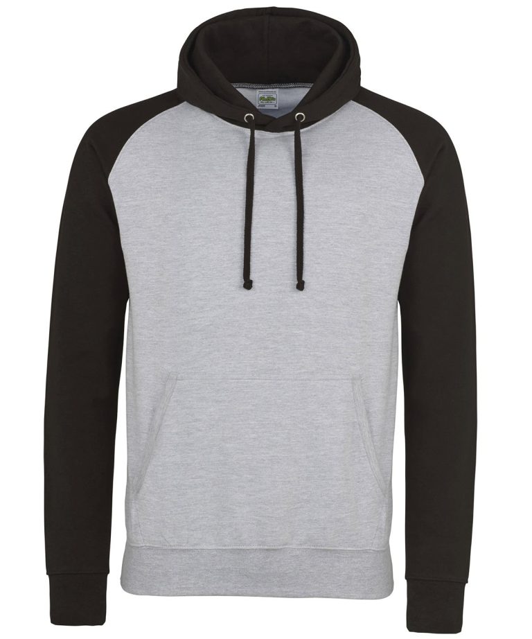 Alternative view of Awdis Just Hoods - Baseball Hoodie JH009