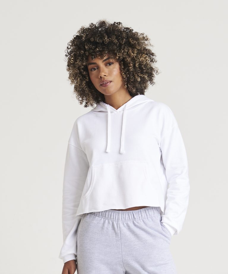 Awdis Just Hoods &#8211; Womens Cropped Hoodie JH016, Vivid Promotion Workwear