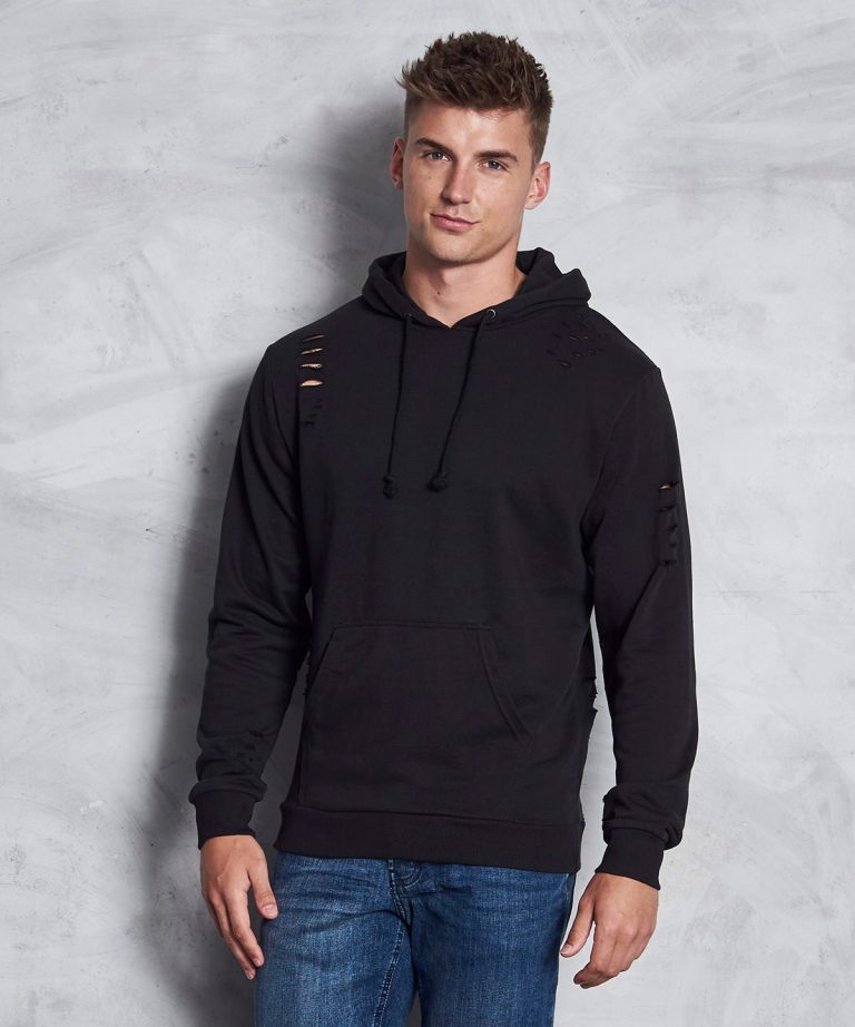 Awdis Just Hoods &#8211; Distressed Hoodie JH019, Vivid Promotion Workwear