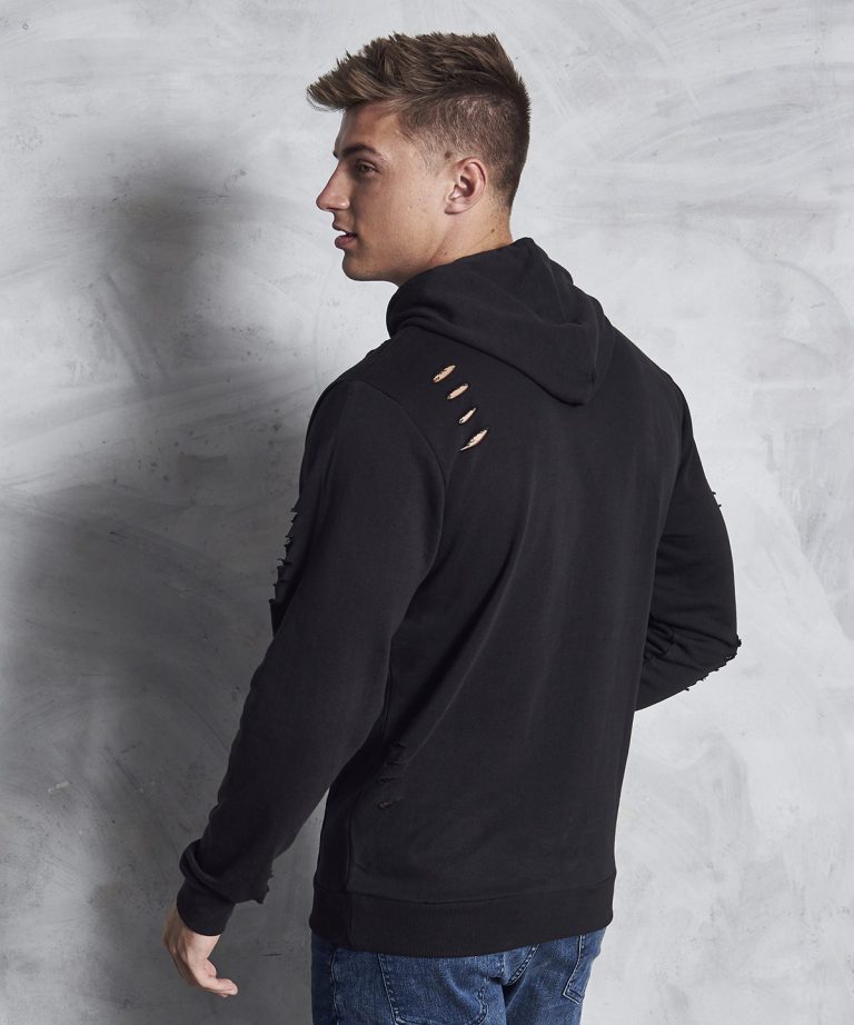 Awdis Just Hoods &#8211; Distressed Hoodie JH019, Vivid Promotion Workwear