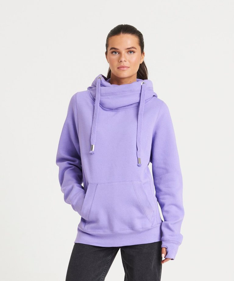 Awdis Just Hoods &#8211; Cross Neck Hoodie JH021 Unisex, Vivid Promotion Workwear
