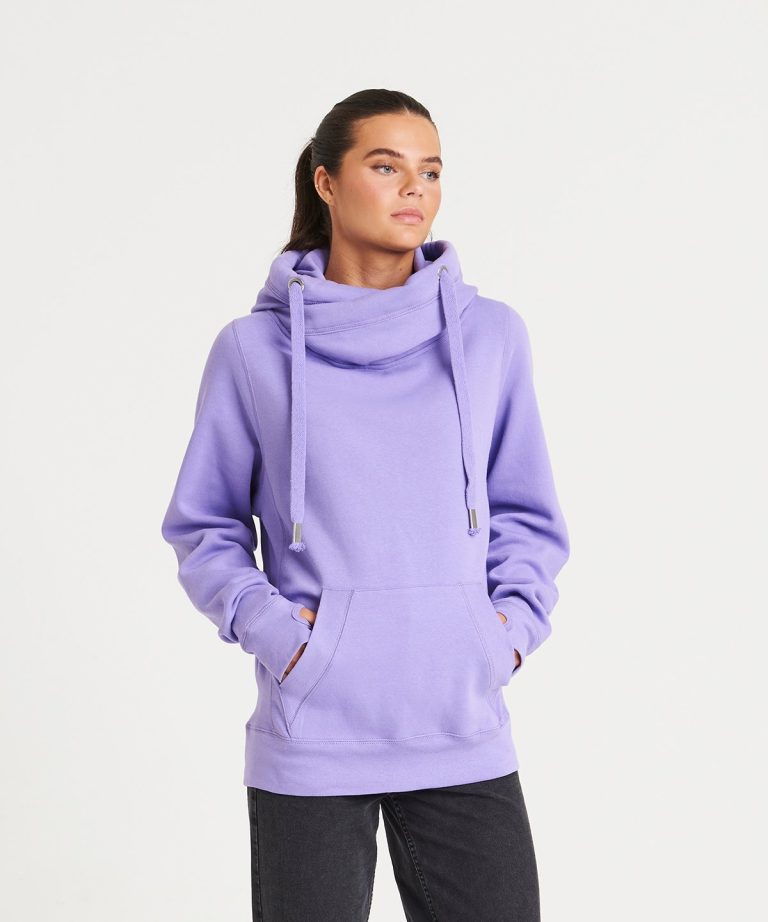 Awdis Just Hoods &#8211; Cross Neck Hoodie JH021 Unisex, Vivid Promotion Workwear