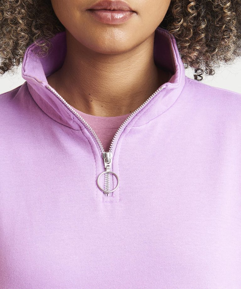 Awdis Just Hoods &#8211; Womens Cropped  &#8211; Zip Sweat JH037, Vivid Promotion Workwear