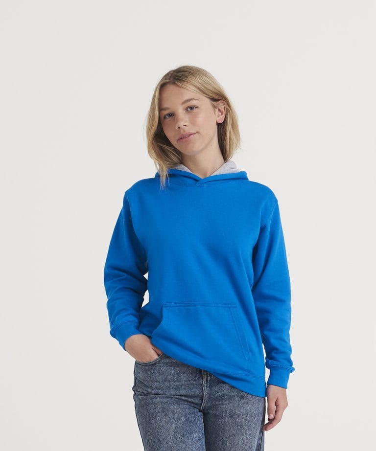 Alternative view of Awdis Just Hoods - Kids Varsity Hoodie JH03J Unisex