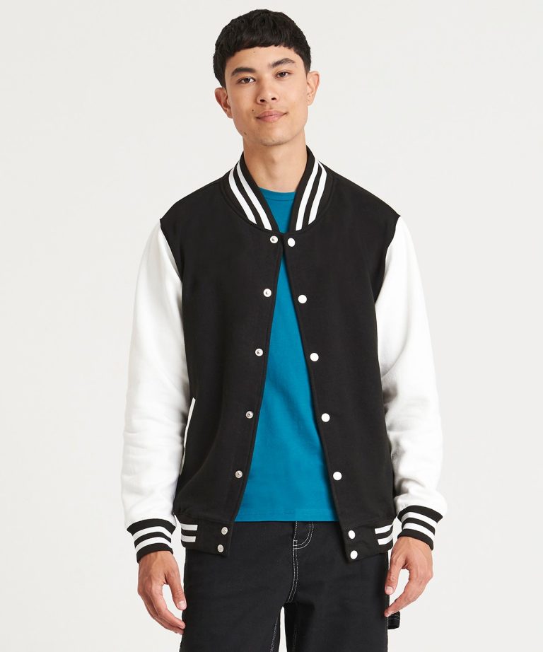 Awdis Just Hoods &#8211; Varsity Jacket JH043, Vivid Promotion Workwear