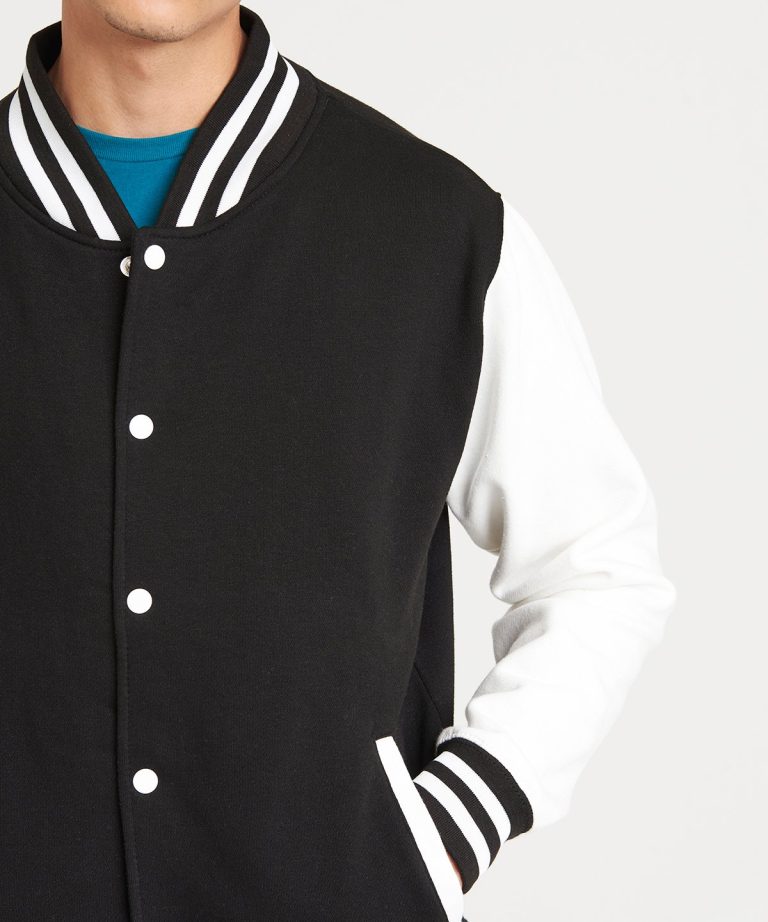 Awdis Just Hoods &#8211; Varsity Jacket JH043, Vivid Promotion Workwear