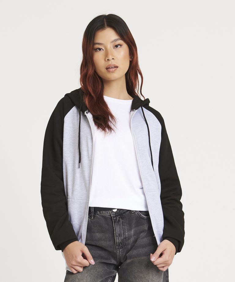 Awdis Just Hoods &#8211; Baseball Zoodie JH063 Unisex, Vivid Promotion Workwear