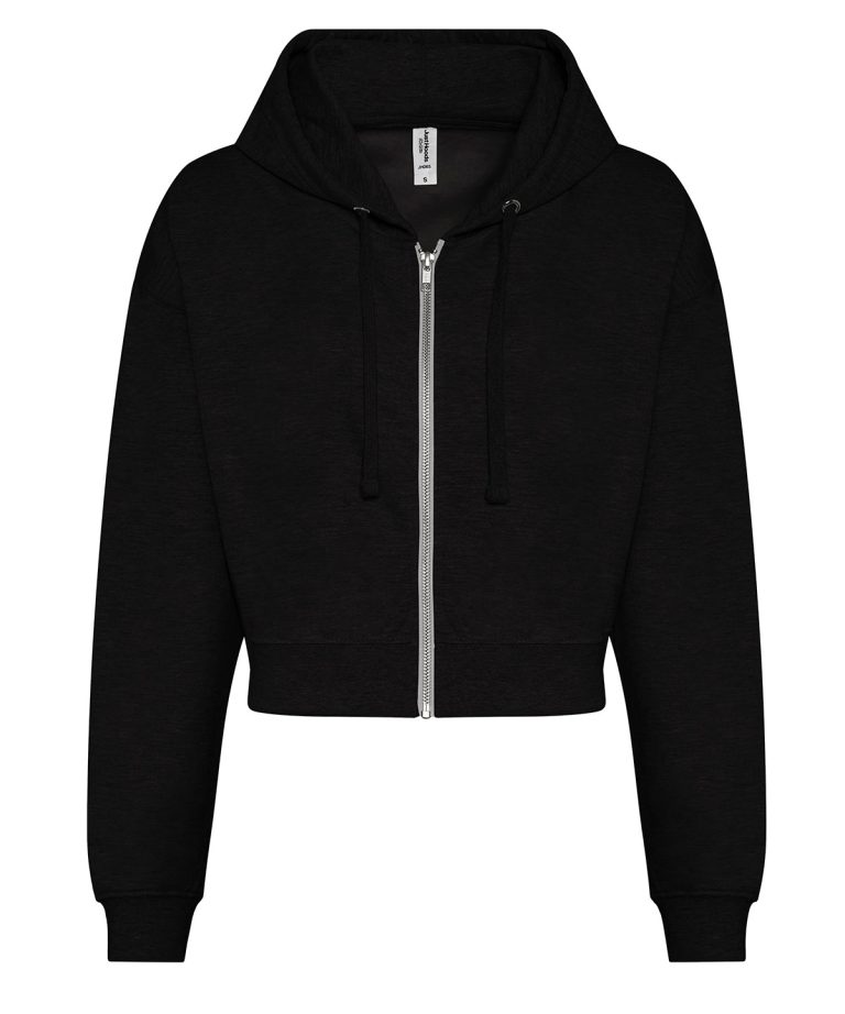 Awdis Just Hoods &#8211; Womens Fashion Cropped Zoodie JH065, Vivid Promotion Workwear