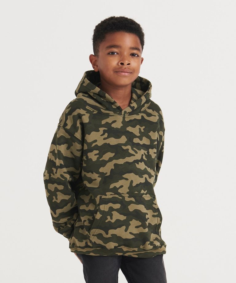 Awdis Just Hoods &#8211; Kids Camo Hoodie JH14J Unisex, Vivid Promotion Workwear