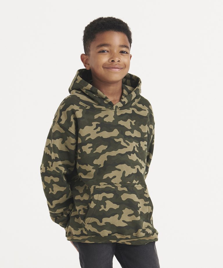 Awdis Just Hoods - Kids Camo Hoodie JH14J Unisex