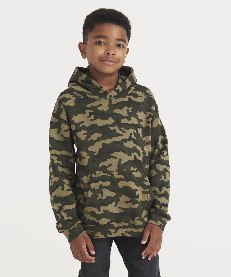Awdis Just Hoods &#8211; Kids Camo Hoodie JH14J Unisex, Vivid Promotion Workwear