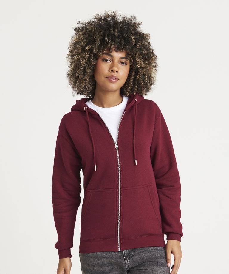 Awdis Just Hoods &#8211; Organic Zoodie JH250 Unisex, Vivid Promotion Workwear