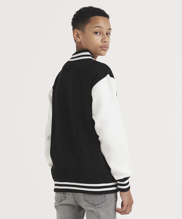 Awdis Just Hoods &#8211; Kids Varsity Jacket JH43J, Vivid Promotion Workwear