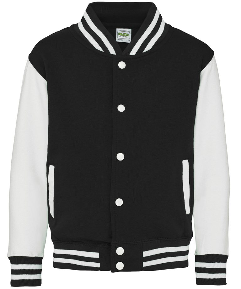 Awdis Just Hoods &#8211; Kids Varsity Jacket JH43J, Vivid Promotion Workwear