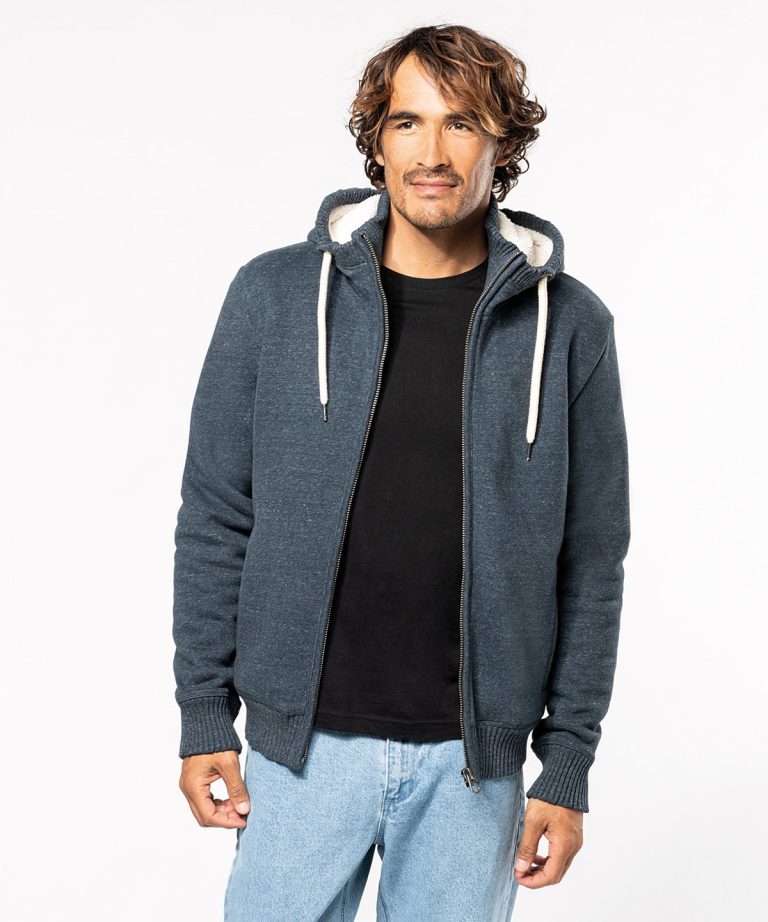 Kariban – Vintage Sherpa – Lined Fleece Jacket K2312, Vivid Promotion Workwear Kariban – Vintage Sherpa – Lined Fleece Jacket K2312, Vivid Promotion Workwear