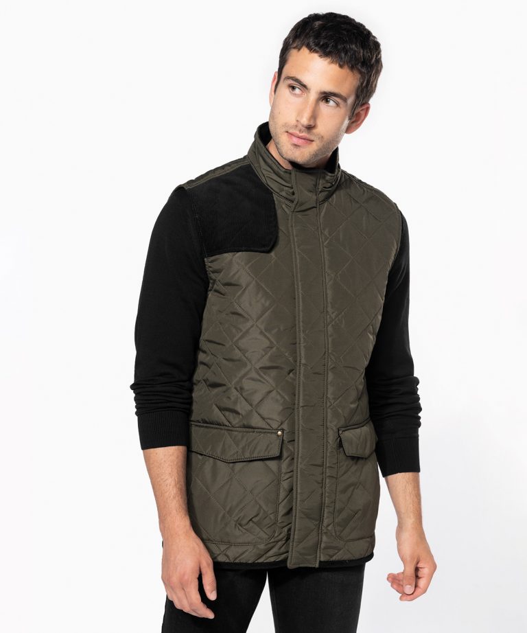 Kariban &#8211; Mens Quilted Bodywarmer K6124, Vivid Promotion Workwear