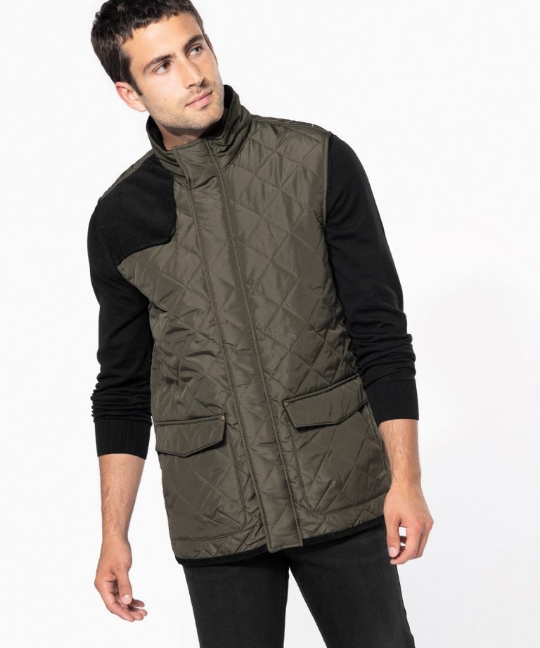 Kariban &#8211; Mens Quilted Bodywarmer K6124, Vivid Promotion Workwear