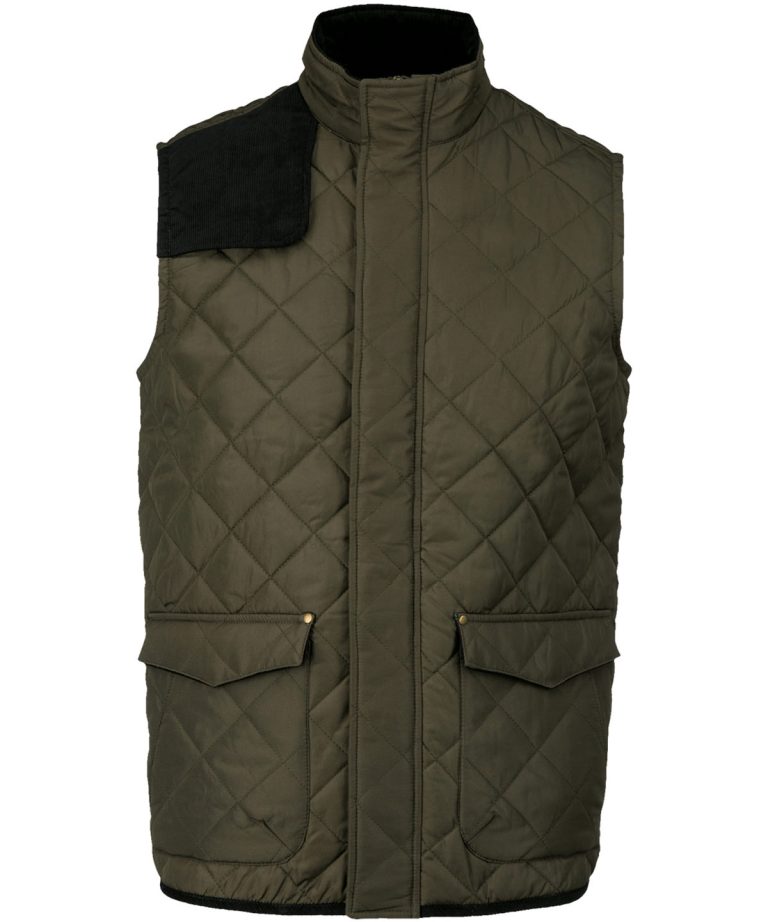Kariban &#8211; Mens Quilted Bodywarmer K6124, Vivid Promotion Workwear