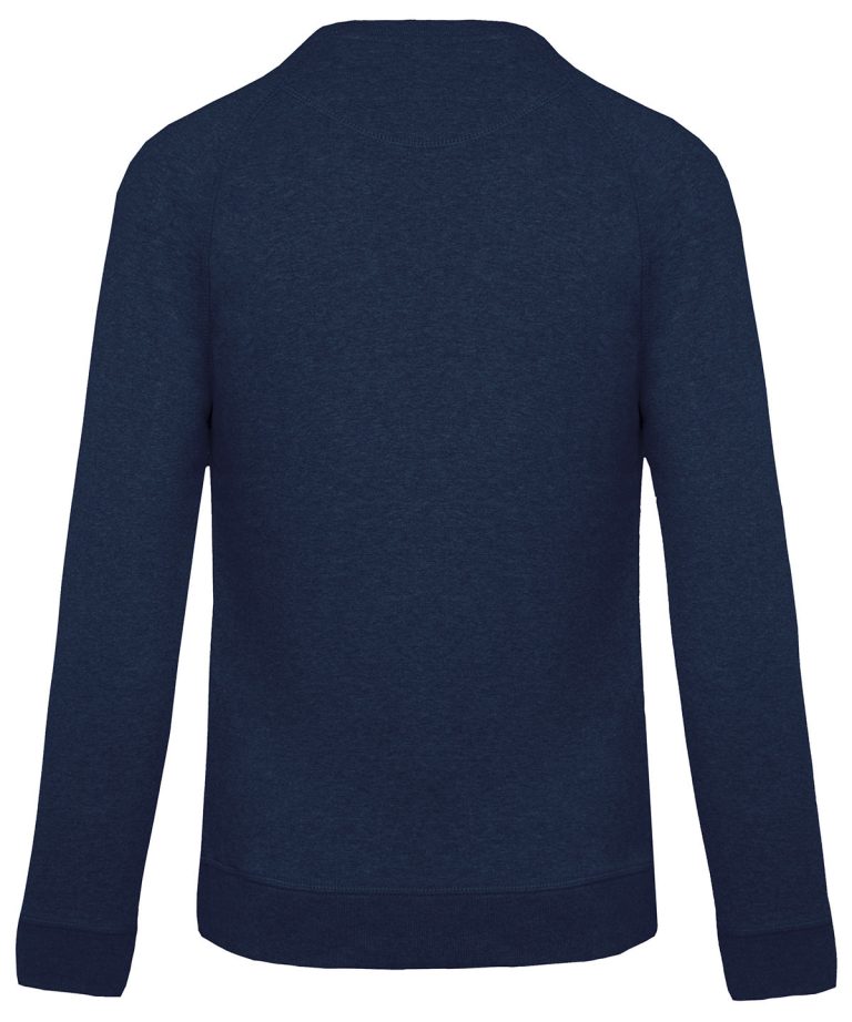 Kariban &#8211; Mens Organic Cotton Crew Neck Raglan Sleeve Sweatshirt KB480, Vivid Promotion Workwear