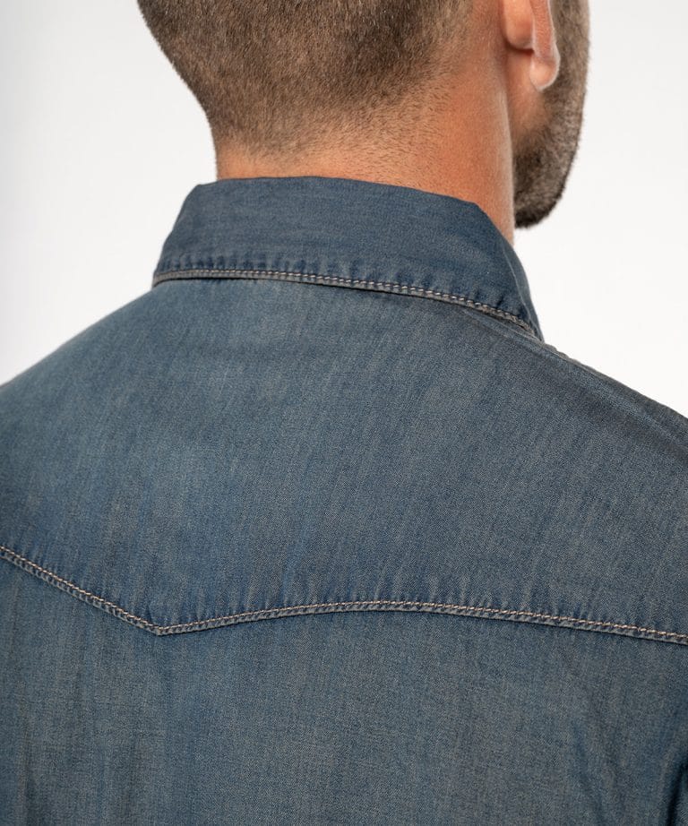 Kariban – Mens Long – Sleeved Denim Shirt KB519, Vivid Promotion Workwear Kariban – Mens Long – Sleeved Denim Shirt KB519, Vivid Promotion Workwear