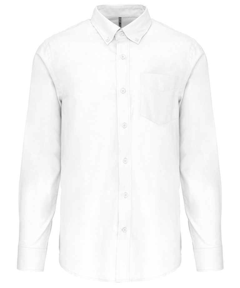 Kariban &#8211; Mens Long &#8211; Sleeved Oxford Shirt KB533, Vivid Promotion Workwear