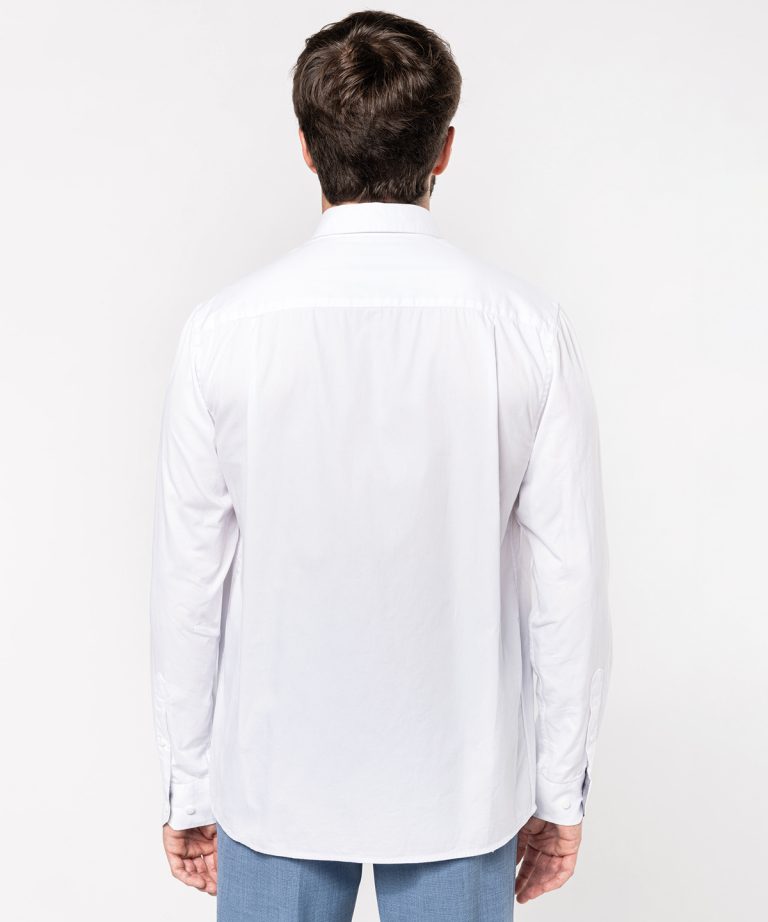 Kariban &#8211; Mens Nevada Long Sleeve Cotton Shirt KB586, Vivid Promotion Workwear