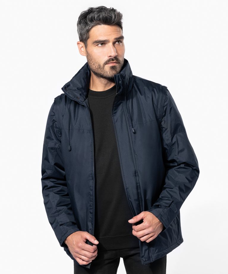 Kariban - Detachable Sleeved Blouson Jacket KB693