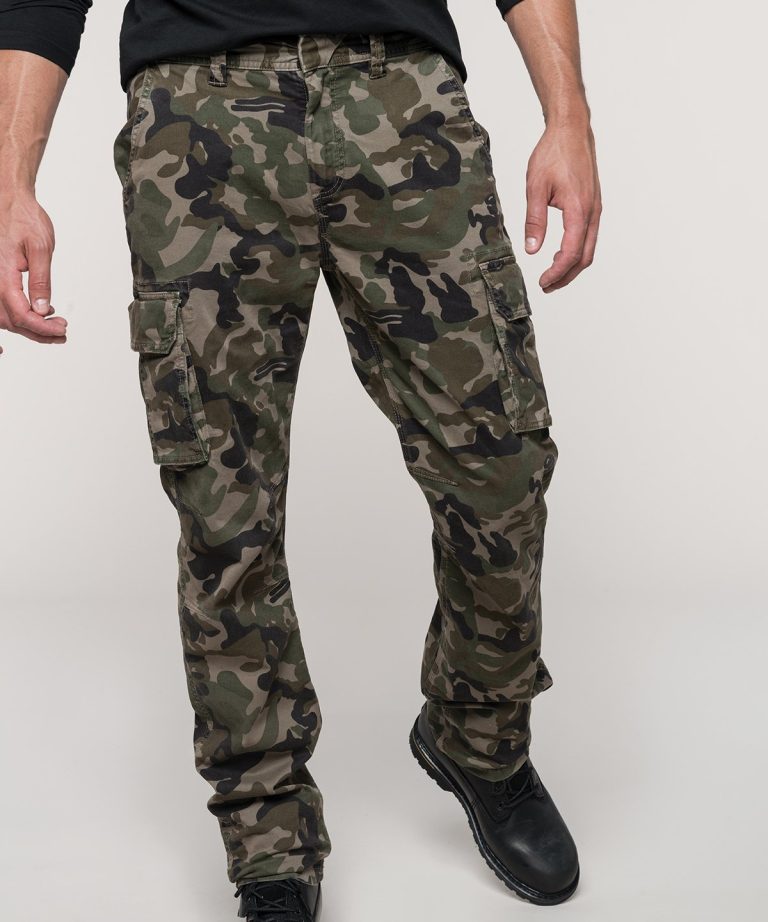 Kariban - Mens Multipocket Trousers KB744