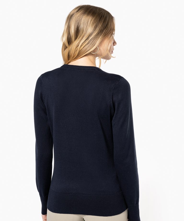 Kariban &#8211; Ladies V Neck Jumper KB966, Vivid Promotion Workwear