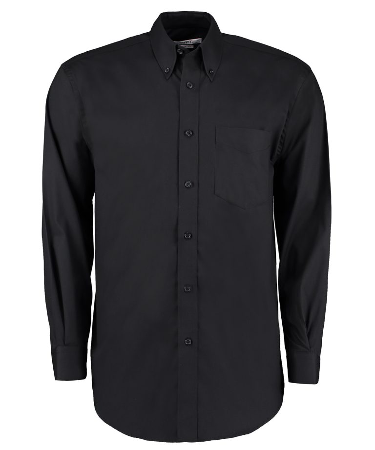 Kustom Kit &#8211; Corporate Oxford Shirt Long Sleeved (Classic Fit) KK105, Vivid Promotion Workwear