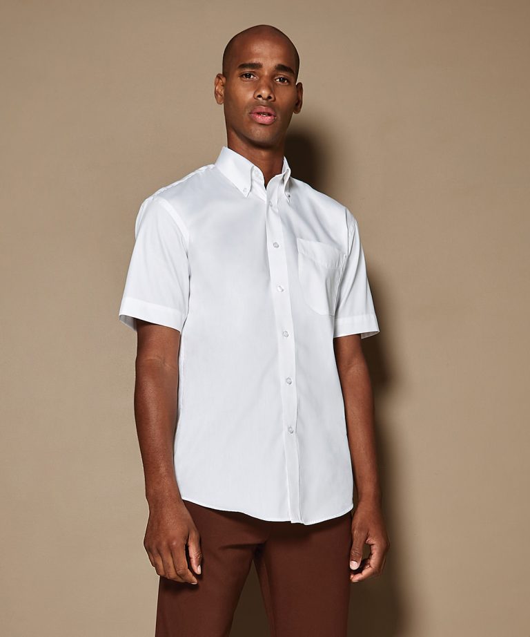 Alternative view of Kustom Kit - Corporate Oxford Shirt Short Sleeved (Classic Fit) KK109