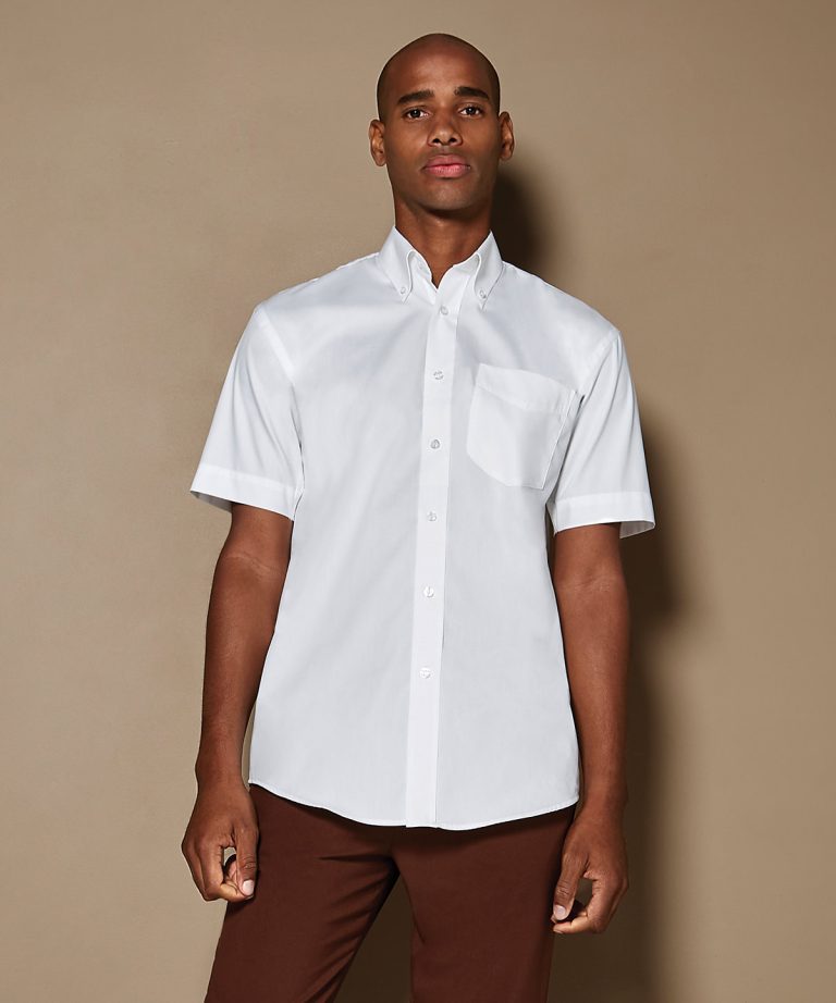 Kustom Kit &#8211; Corporate Oxford Shirt Short Sleeved (Classic Fit) KK109, Vivid Promotion Workwear