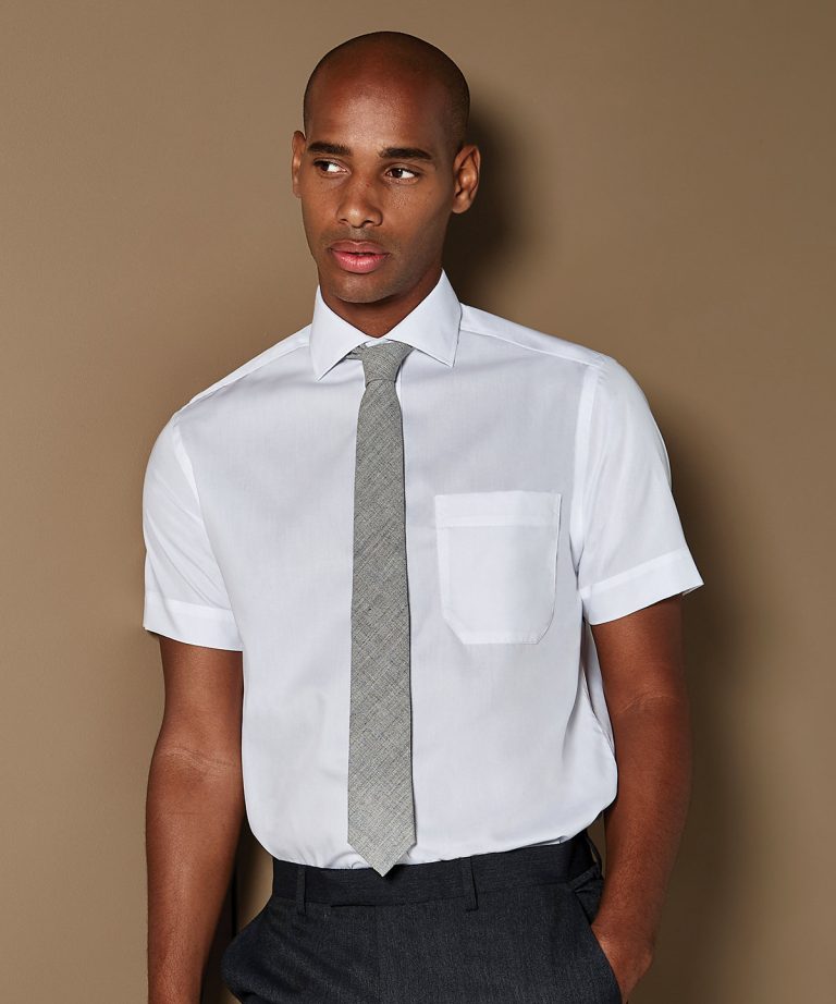 Kustom Kit - Premium Non - Iron Corporate Shirt Short - Sleeved (Classic Fit) KK115