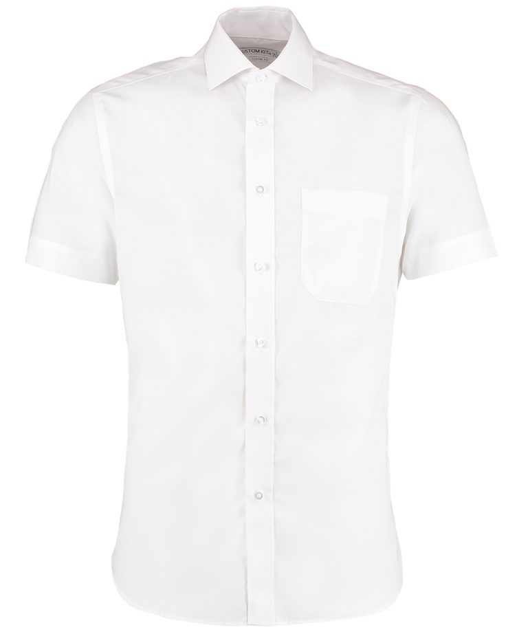 Alternative view of Kustom Kit - Premium Non - Iron Corporate Shirt Short - Sleeved (Classic Fit) KK115