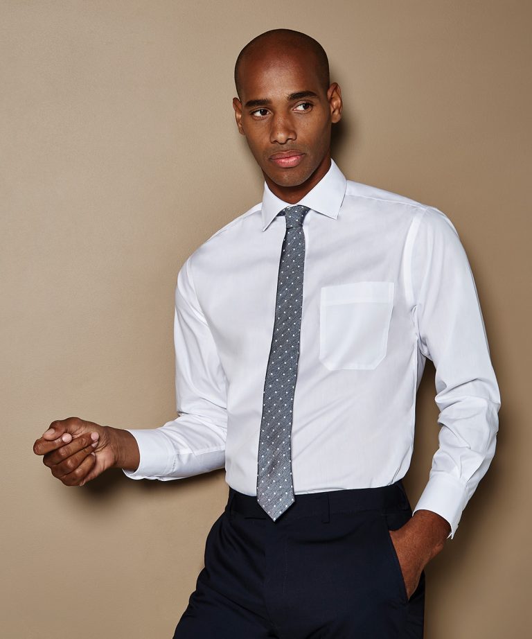 Kustom Kit - Premium Non Iron Corporate Shirt Long - Sleeved (Classic Fit) KK116