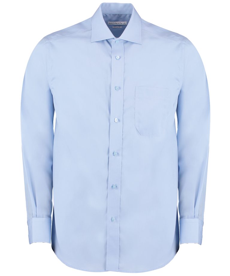 Alternative view of Kustom Kit - Premium Non Iron Corporate Shirt Long - Sleeved (Classic Fit) KK116
