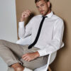 Kustom Kit - Tailored Business Shirt Long - Sleeved (Tailored Fit) KK131