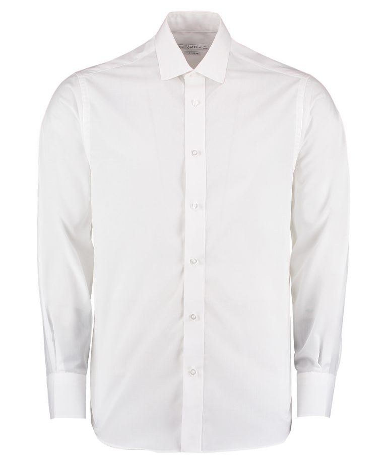 Alternative view of Kustom Kit - Tailored Business Shirt Long - Sleeved (Tailored Fit) KK131