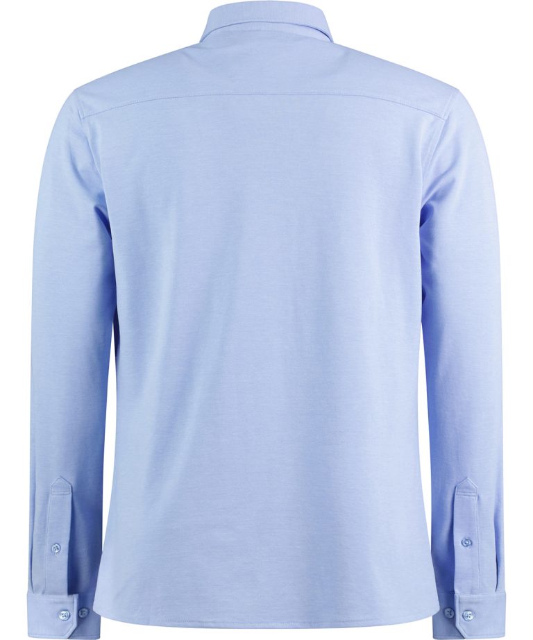 Kustom Kit &#8211; Long Sleeve Superwash 60ｰ Piqu・Shirt (Tailored Fit) KK143, Vivid Promotion Workwear