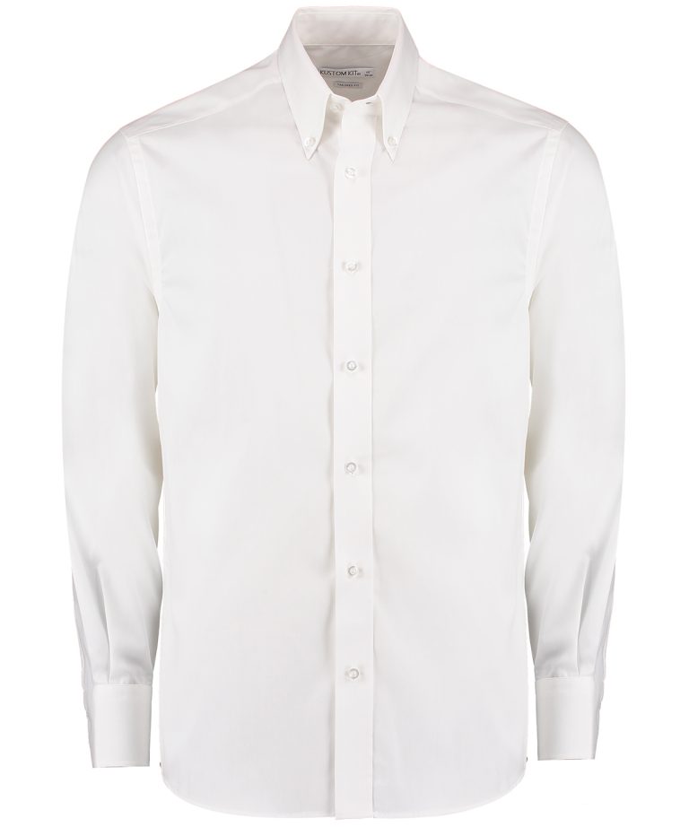 Alternative view of Kustom Kit - Premium Oxford Shirt Long Sleeved (Tailored Fit) KK188