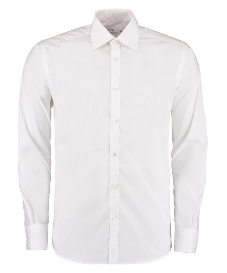 Alternative view of Kustom Kit - Business Shirt Long - Sleeved (Slim Fit) KK192