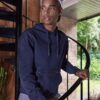 Kustom Kit - Regular Fit Piqu・Hoodie With Zipped Pocket KK338
