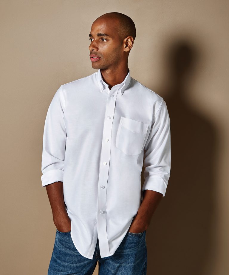 Kustom Kit - Workplace Oxford Shirt Long - Sleeved (Classic Fit) KK351