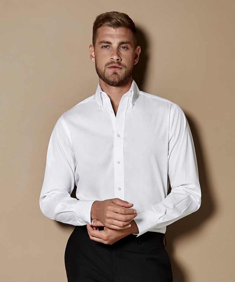 Kustom Kit - City Business Shirt Long - Sleeved (Tailored Fit) KK386