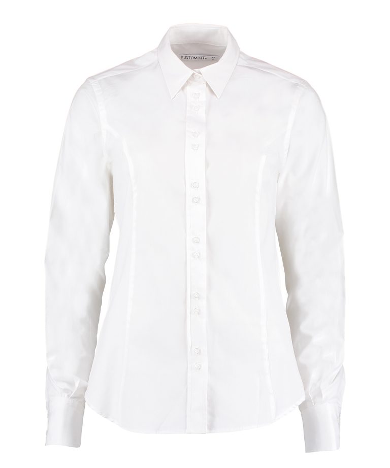 Alternative view of Kustom Kit - Womens City Business Blouse Long Sleeve KK388