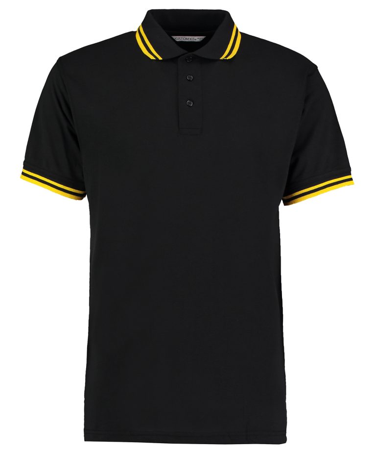 Alternative view of Kustom Kit - Tipped Collar Polo (Classic Fit) KK409