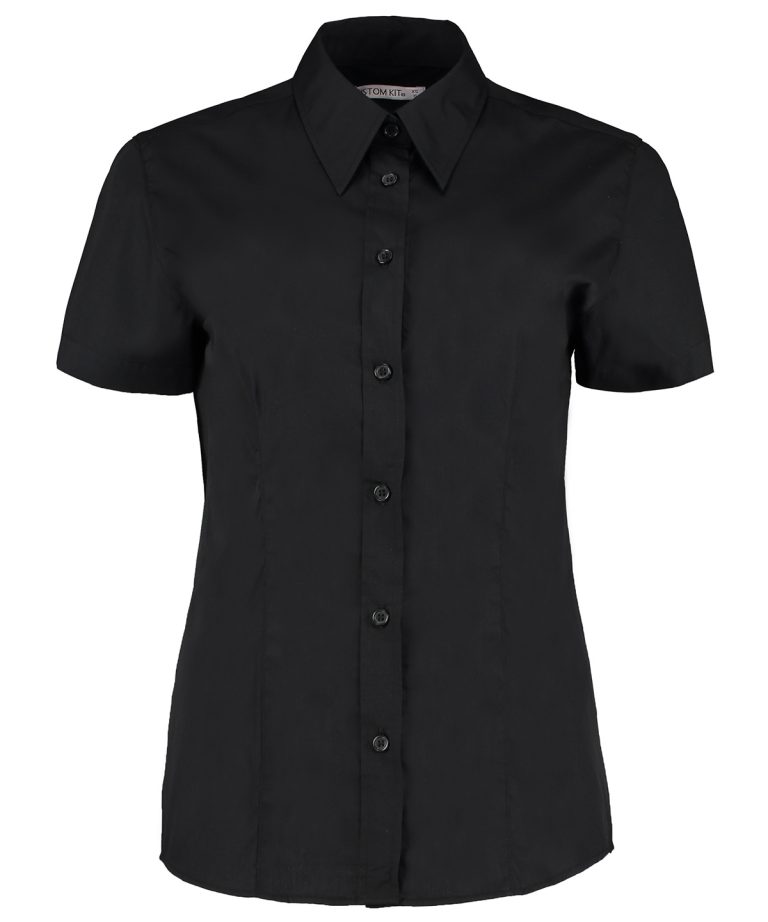 Alternative view of Kustom Kit - Womens Workforce Blouse Short - Sleeved (Classic Fit) KK728