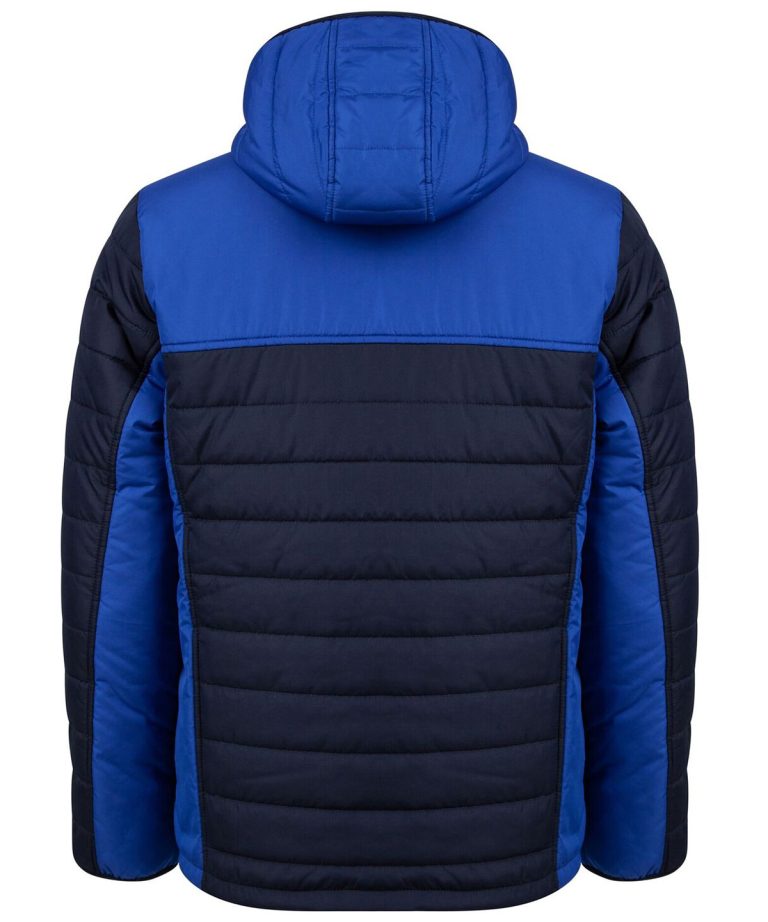 Finden &#038; Hales &#8211; Hooded Contrast Padded Jacket LV660, Vivid Promotion Workwear