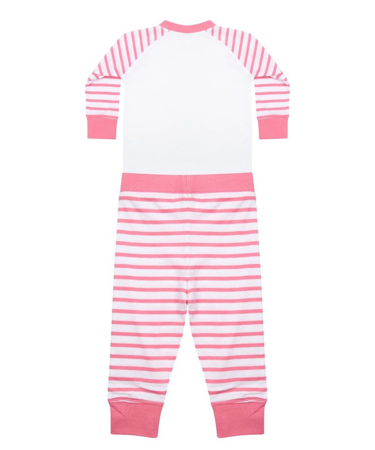 Larkwood &#8211; Striped Pyjamas LW72T, Vivid Promotion Workwear