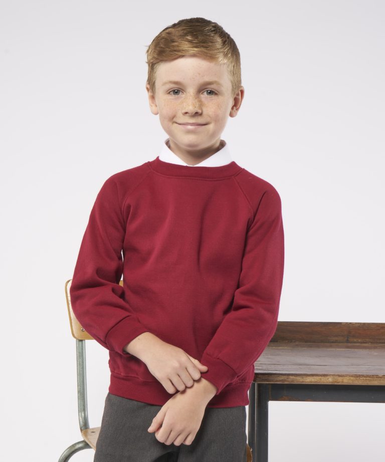 Maddins &#8211; Kids Coloursure Sweatshirt MD01B, Vivid Promotion Workwear